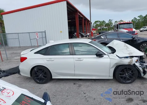 2022 Honda Civic Sport из США, поврежденный, VIN 2HGFE2F55NH610717